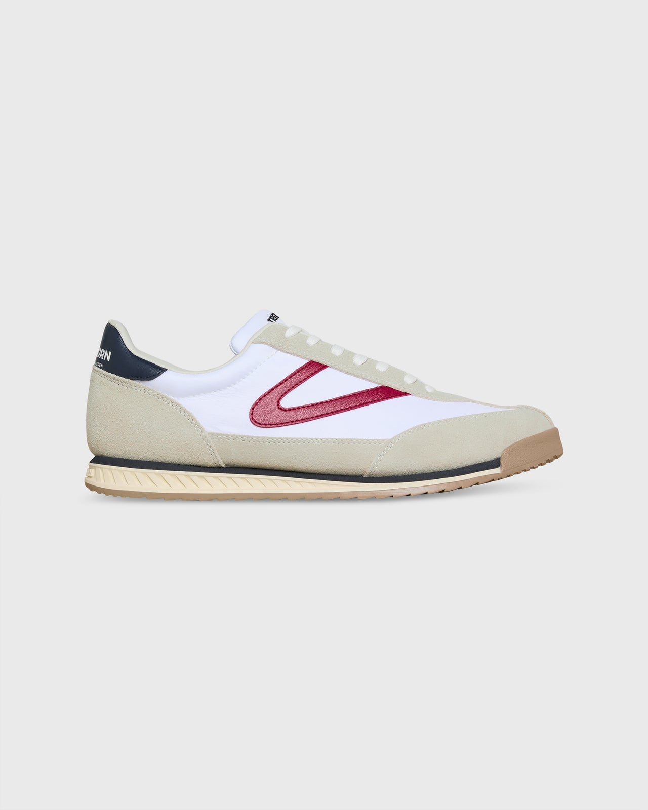 Men's Rawlins Sneaker in White/Red