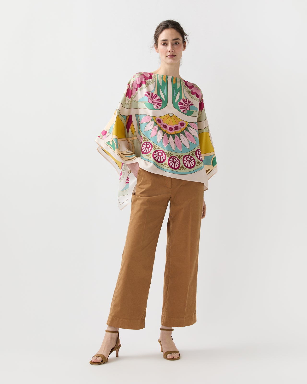 Square Top in Tulip Placée