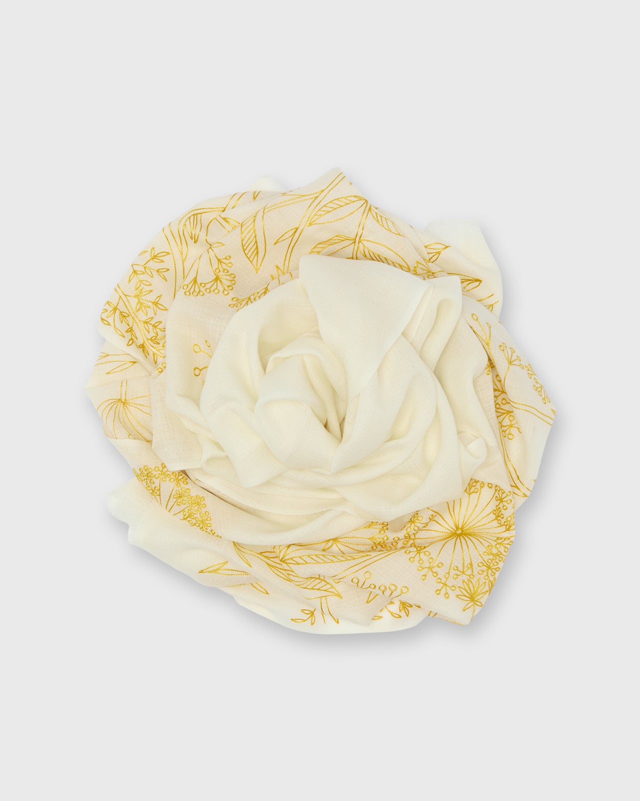 Waltz Scarf in Ivory