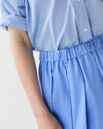 Load image into Gallery viewer, Pleated Midi Skirt in Sky Blue
