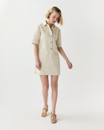 Load image into Gallery viewer, Poly Dress in Ecru
