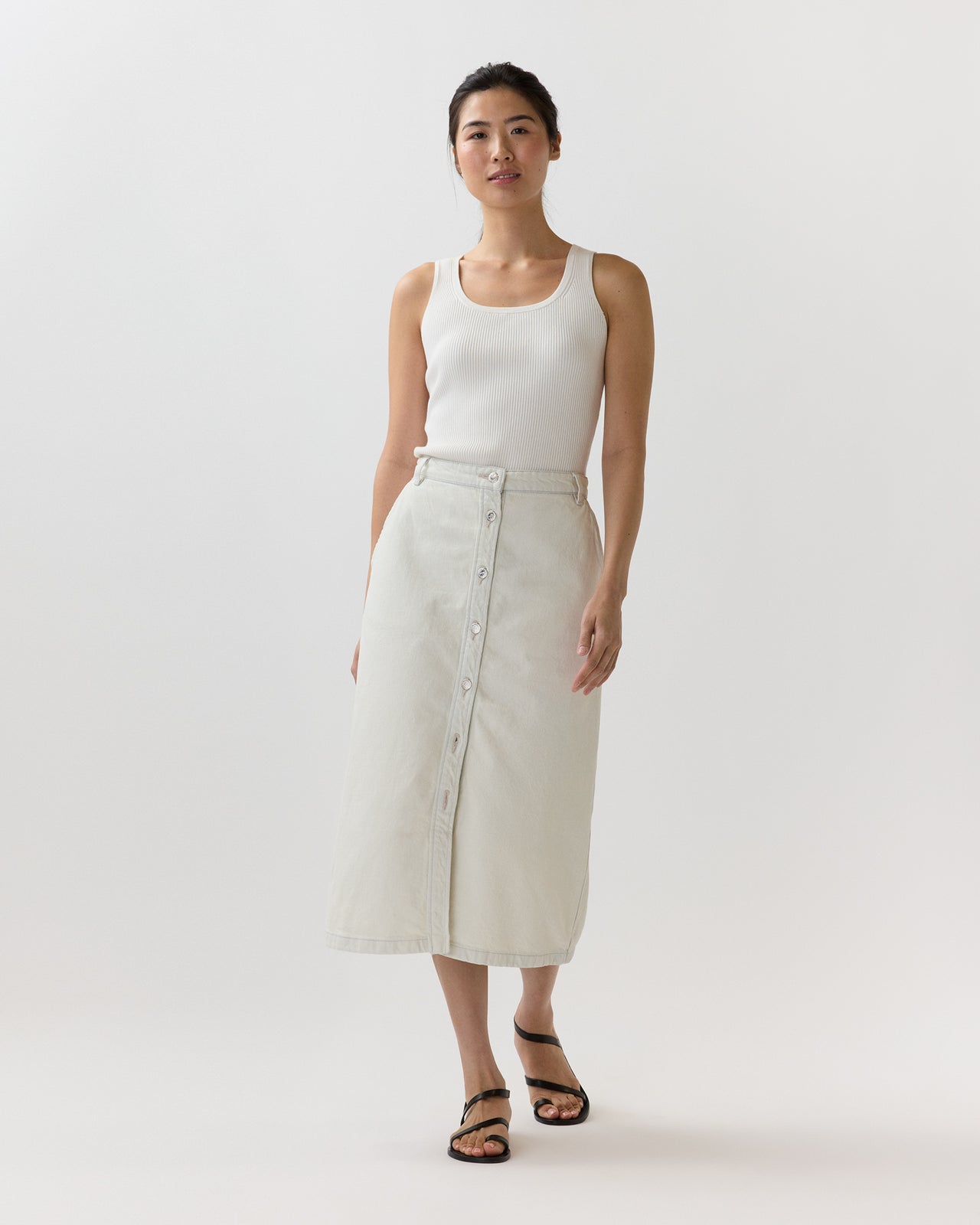 Maxine Skirt in Sky Blue