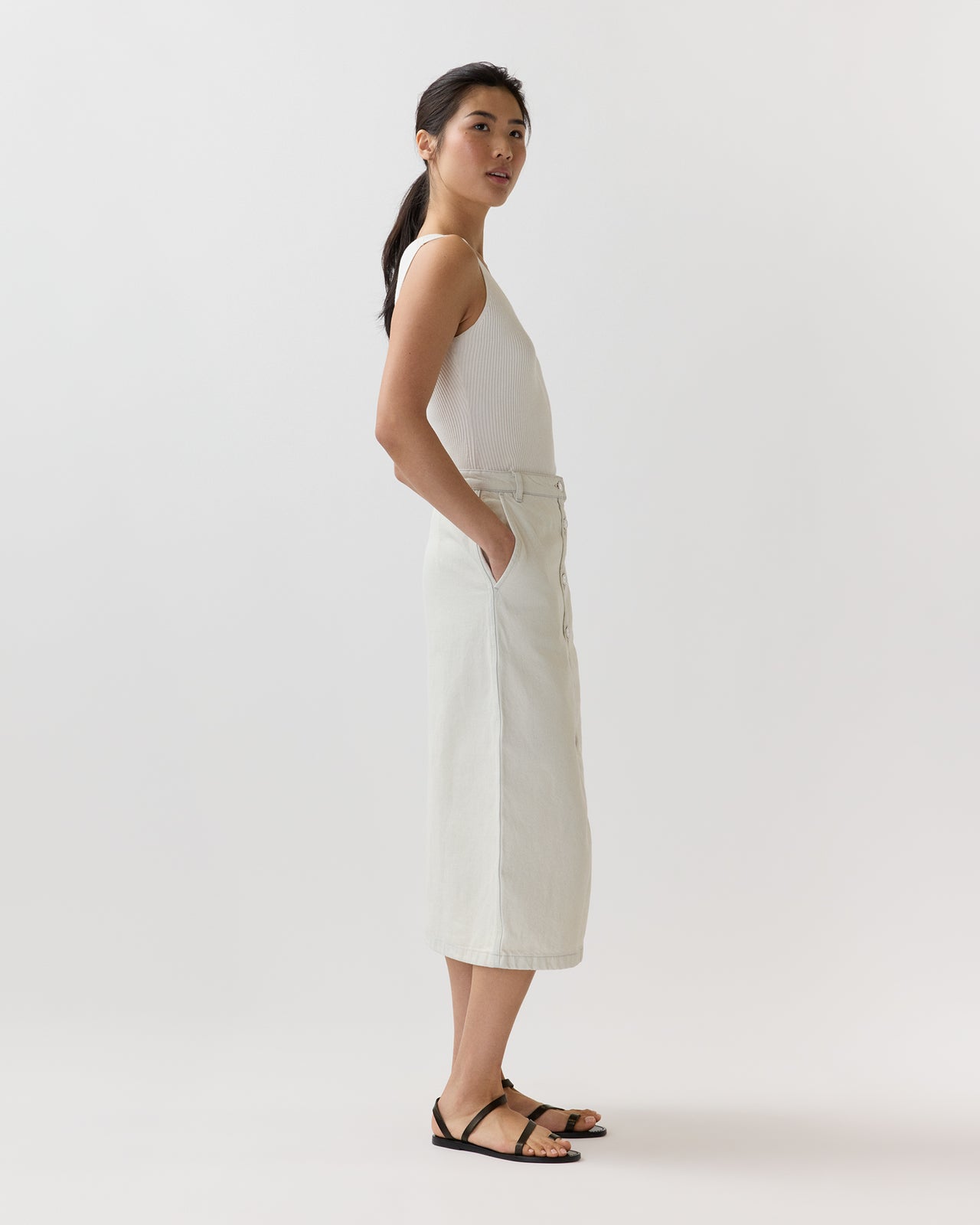 Maxine Skirt in Sky Blue