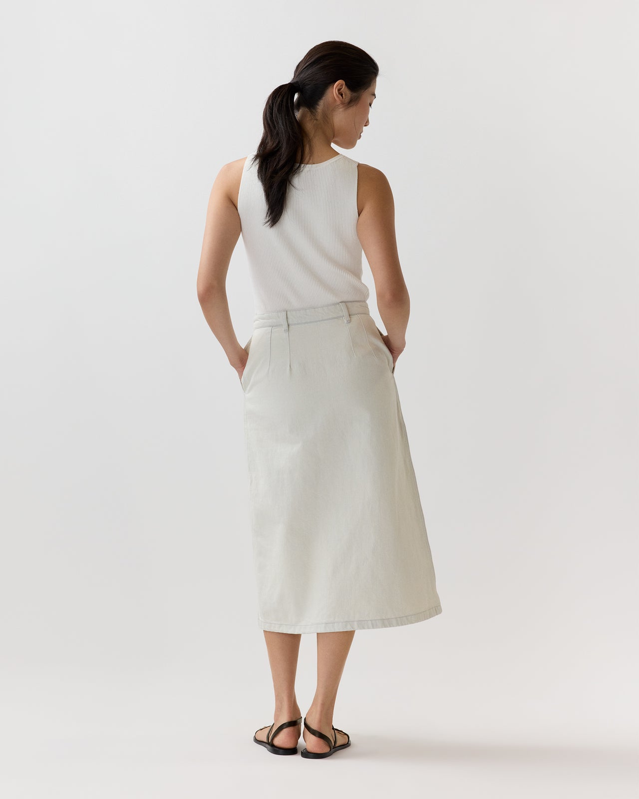 Maxine Skirt in Sky Blue