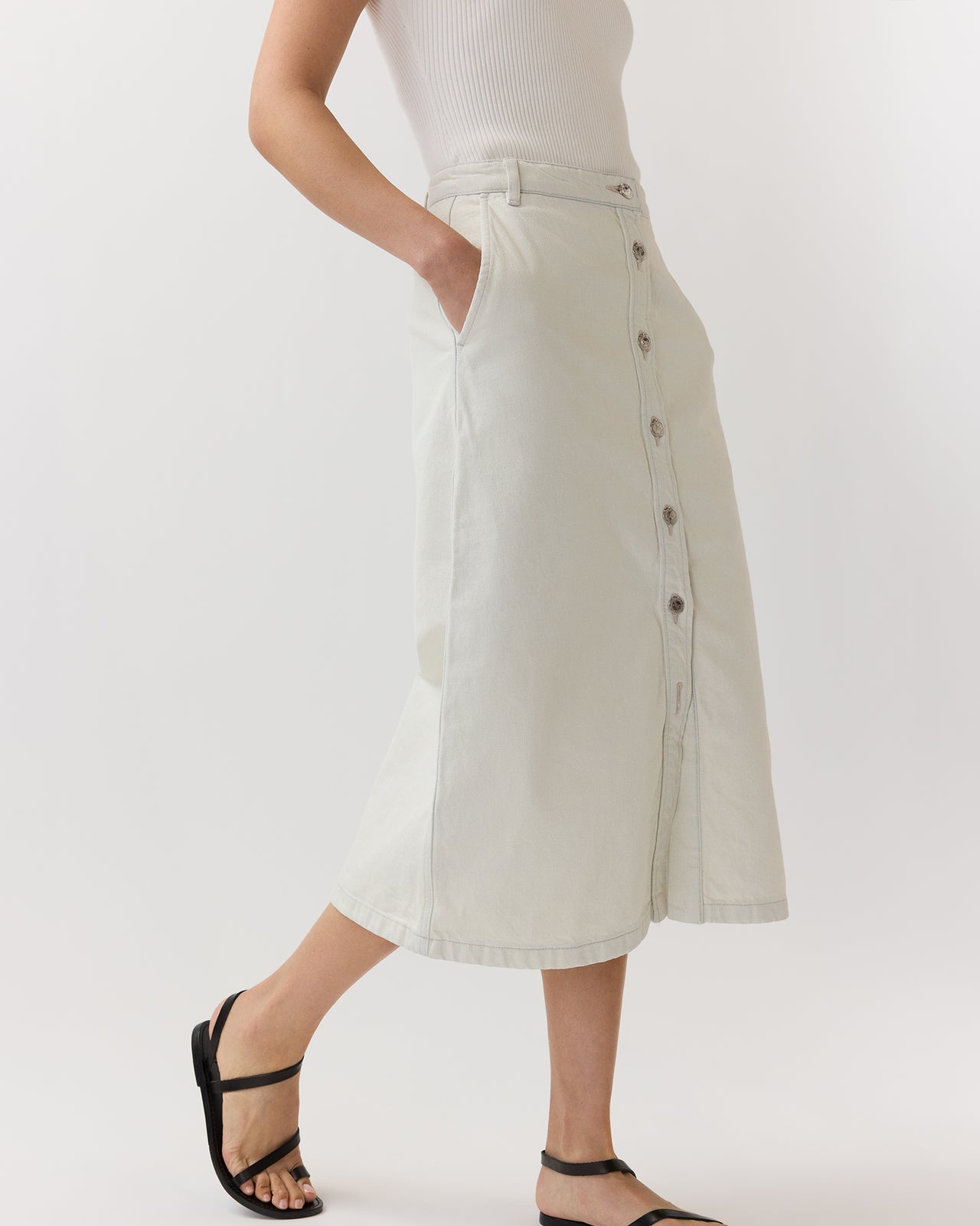 Maxine Skirt in Sky Blue