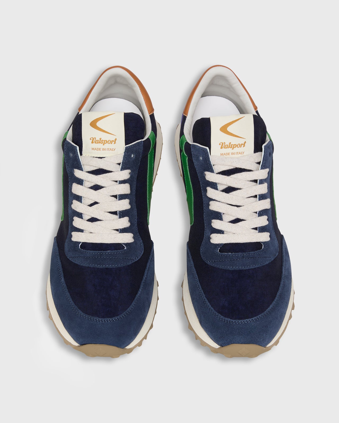 Men's Start Run Nylon Vintage Sneaker in Ocean