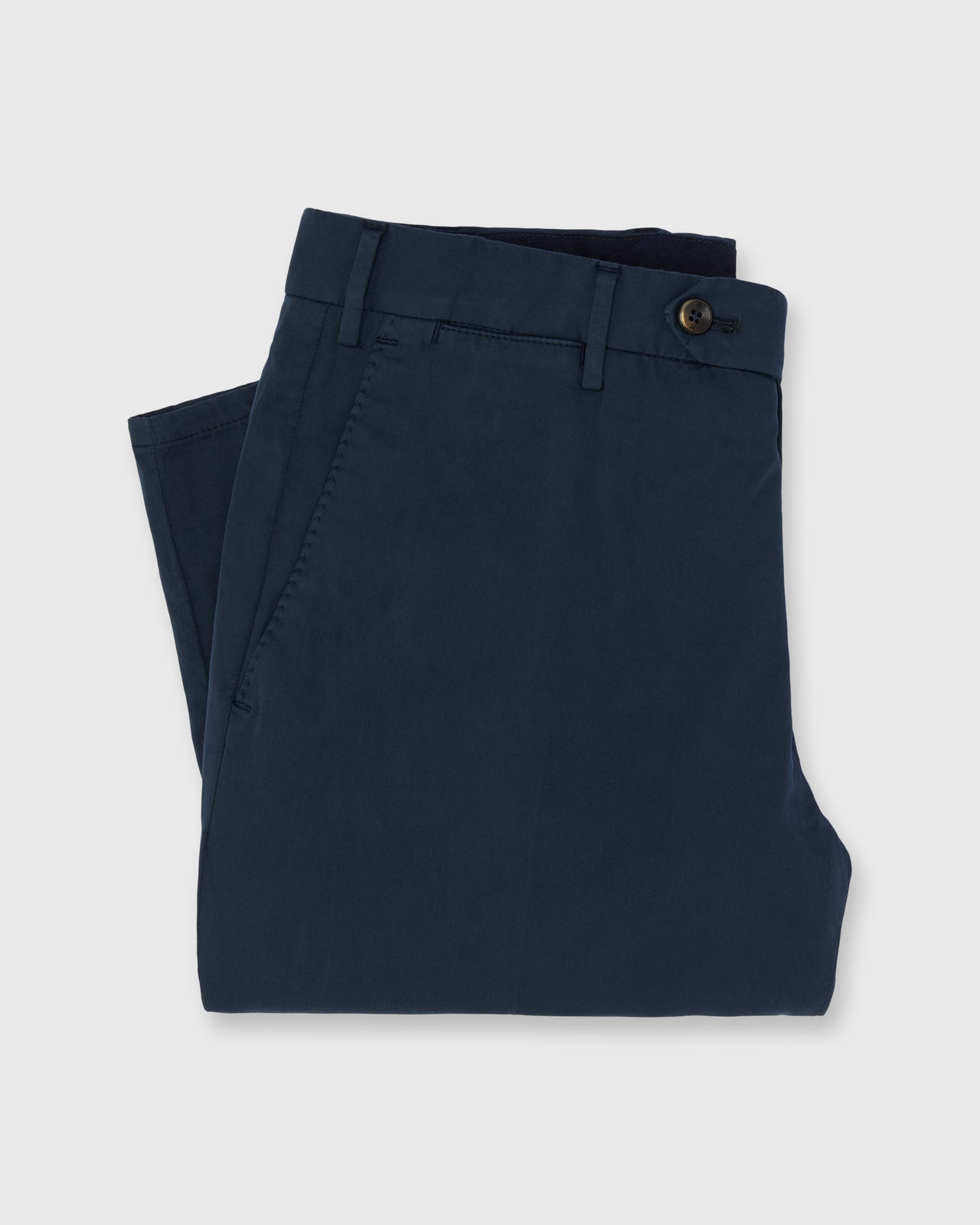 Slim Flat Front Trouser in Air Force Blue