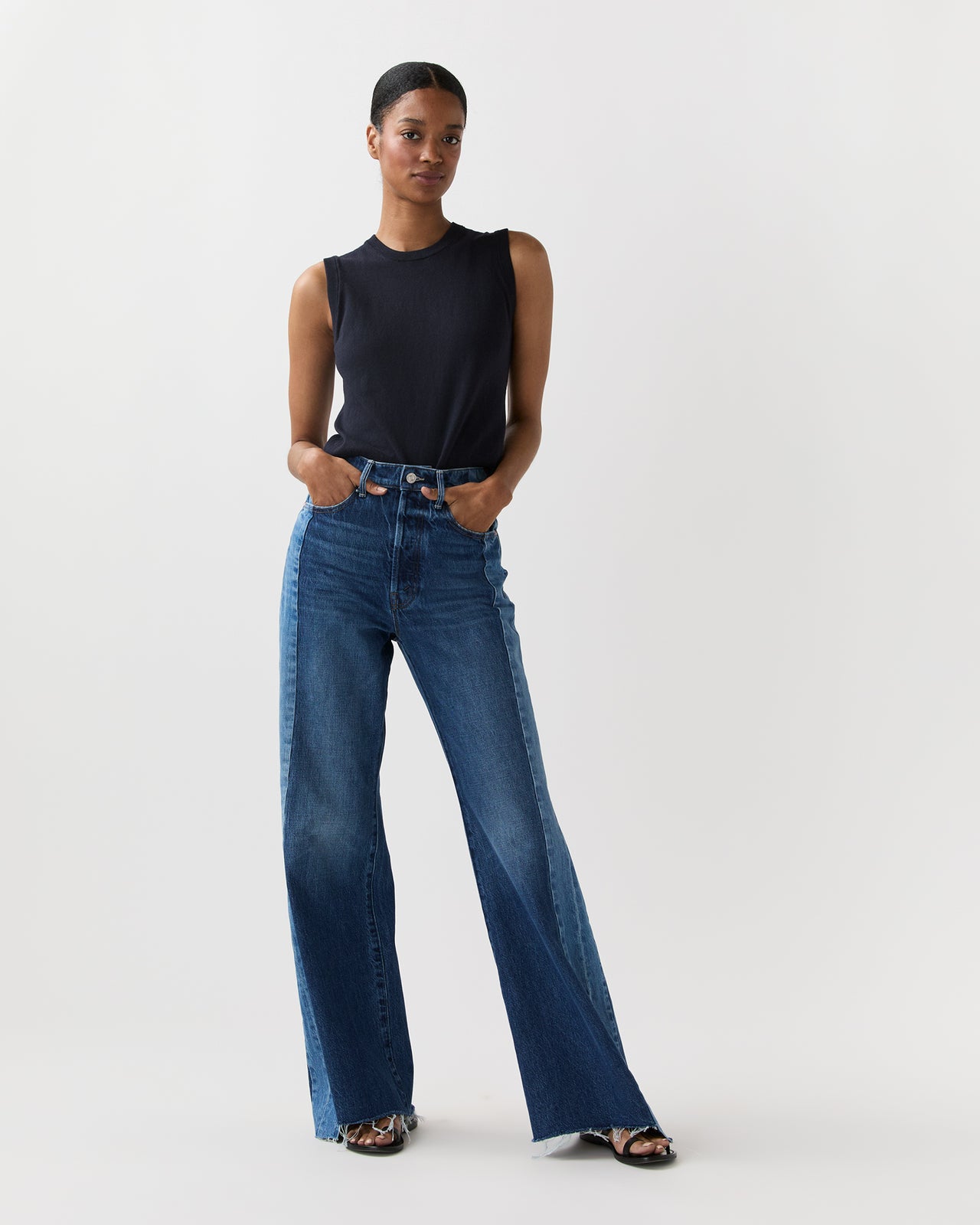 The Tux Sidestepper Sneak Fray Jean in Double Take