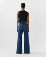 Load image into Gallery viewer, The Tux Sidestepper Sneak Fray Jean in Double Take
