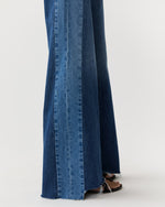 Load image into Gallery viewer, The Tux Sidestepper Sneak Fray Jean in Double Take
