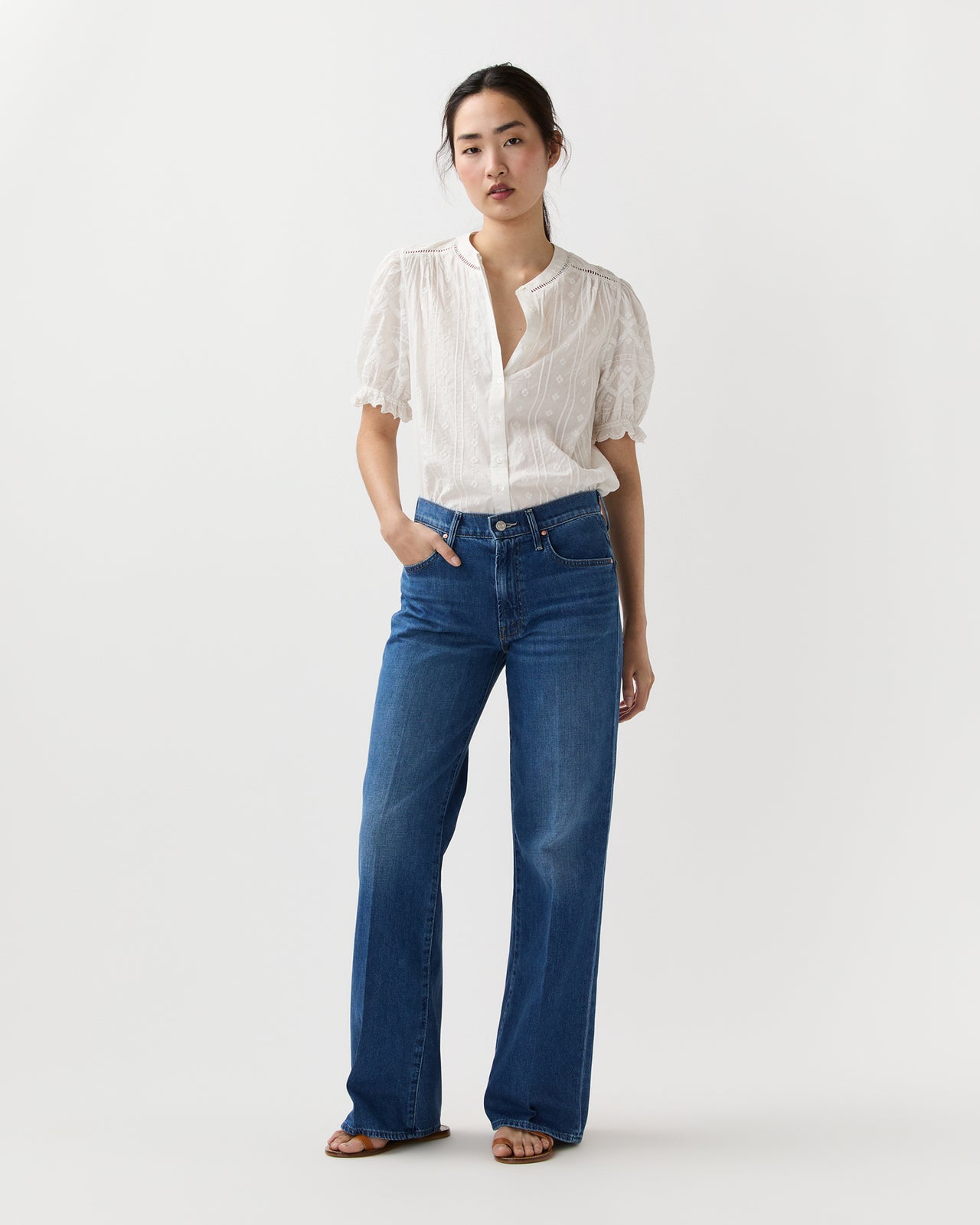 The Mid Rise Maven Skimp Jean in Big Tipper