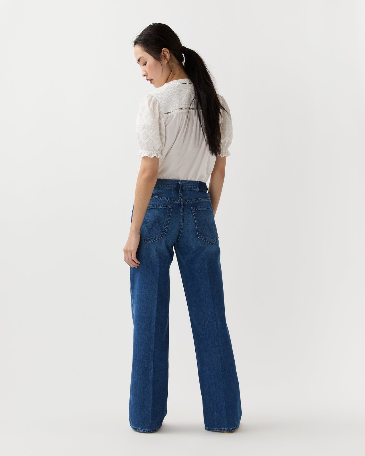 The Mid Rise Maven Skimp Jean in Big Tipper