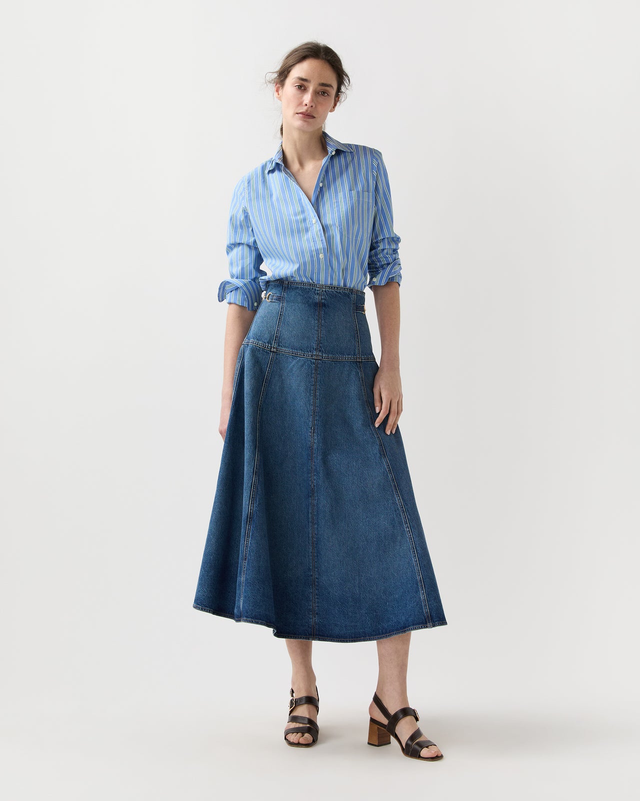 Brigette Skirt in Danube