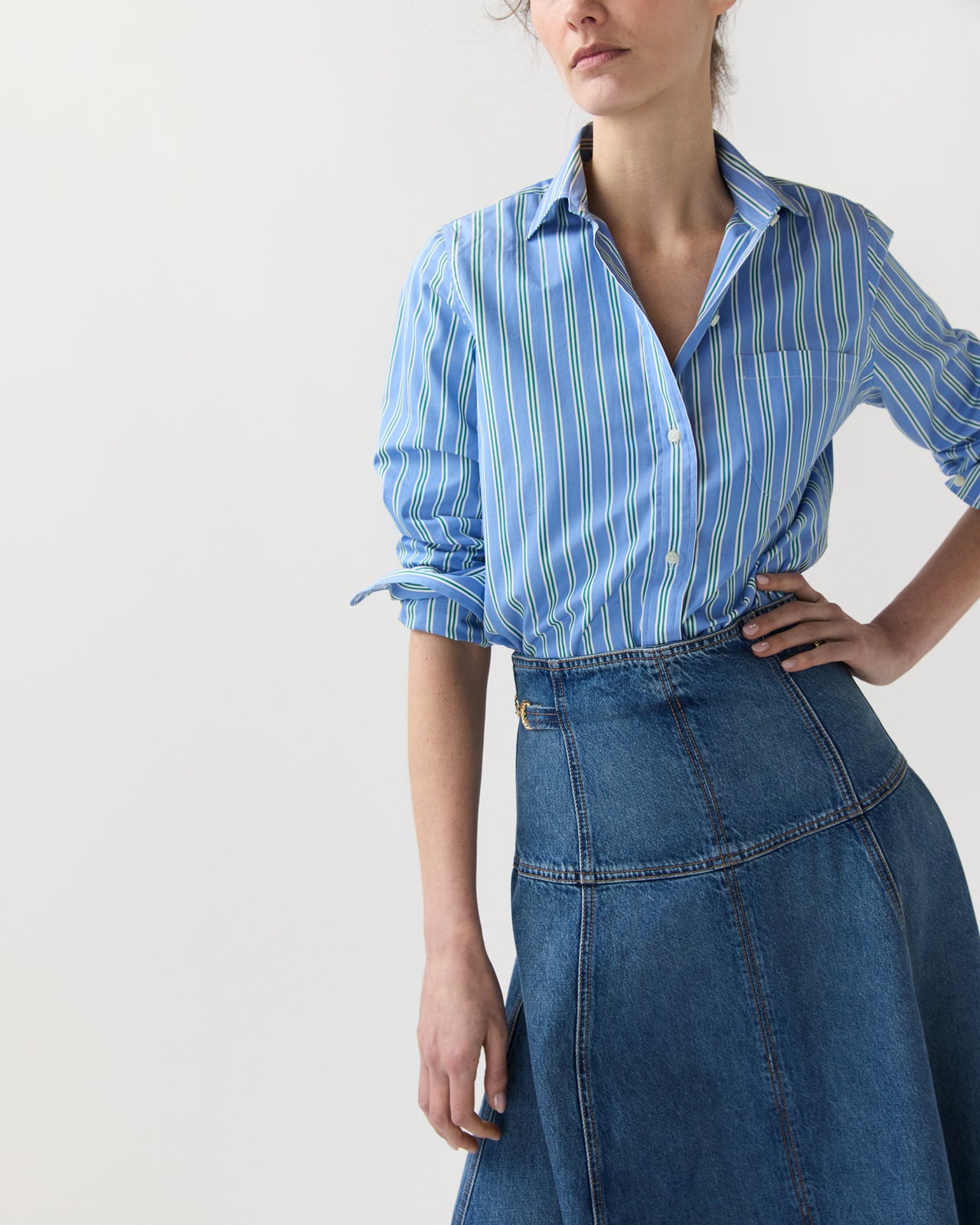 Brigette Skirt in Danube
