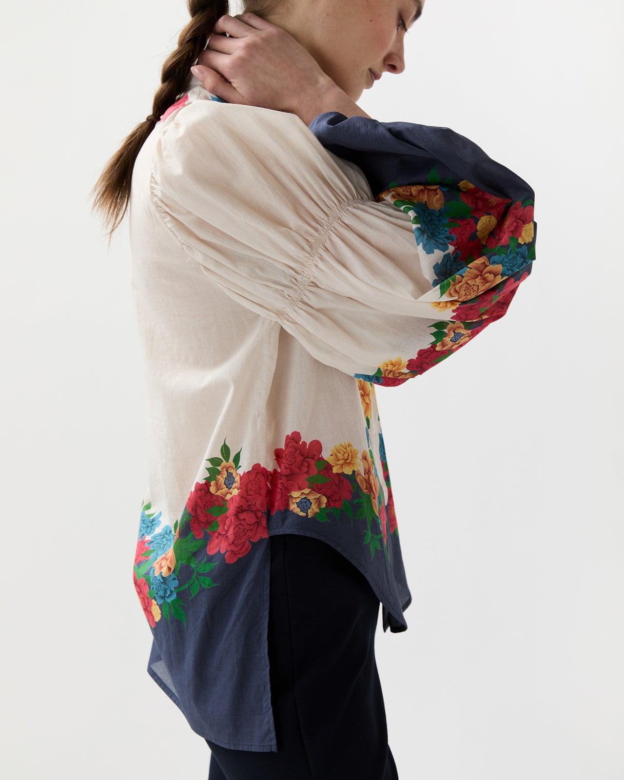Pina Shirt in Princess Peony Placée