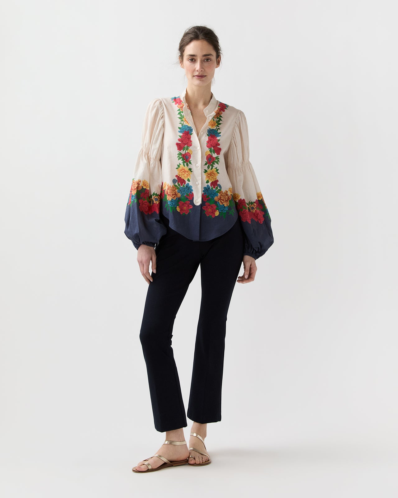 Pina Shirt in Princess Peony Placée