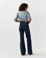 Load image into Gallery viewer, The Flare Jean in Talismania Check
