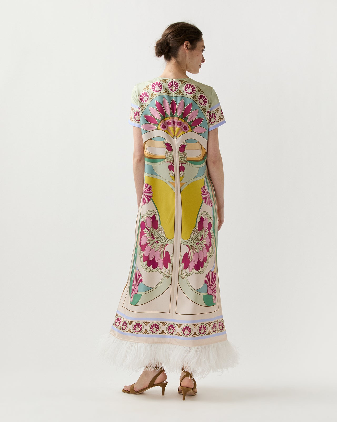 Swing Dress in Tulip Placée
