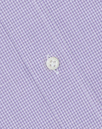 Load image into Gallery viewer, Otto Handmade Sport Shirt in Lavender Micro Gingham Chambray
