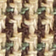 Chocolate/Tan/Sage Glen Plaid Hopsack