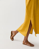 Load image into Gallery viewer, Laura Long Dress in Ocra
