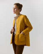 Load image into Gallery viewer, May Cashpad Jacket in Golden Harvest Nylon
