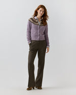 Load image into Gallery viewer, Marge Fair Isle Cardigan in Lavender Alpaca/Wool
