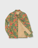Load image into Gallery viewer, Military Jacket in Swiss Camo Dry Waxed Poplin
