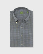 Load image into Gallery viewer, Button-Down Sport Shirt in Spruce/Khaki/Bone Tattersall Madras
