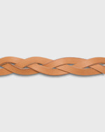 Load image into Gallery viewer, 1 1/4" Braided Belt in Natural Leather
