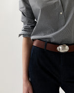 Load image into Gallery viewer, Ladybug Belt in Brown Leather
