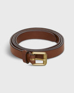 Load image into Gallery viewer, 3/4" Roller Belt in Brown Leather
