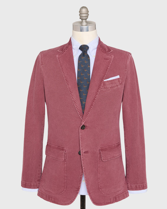 Butcher Jacket in Orchid Canvas