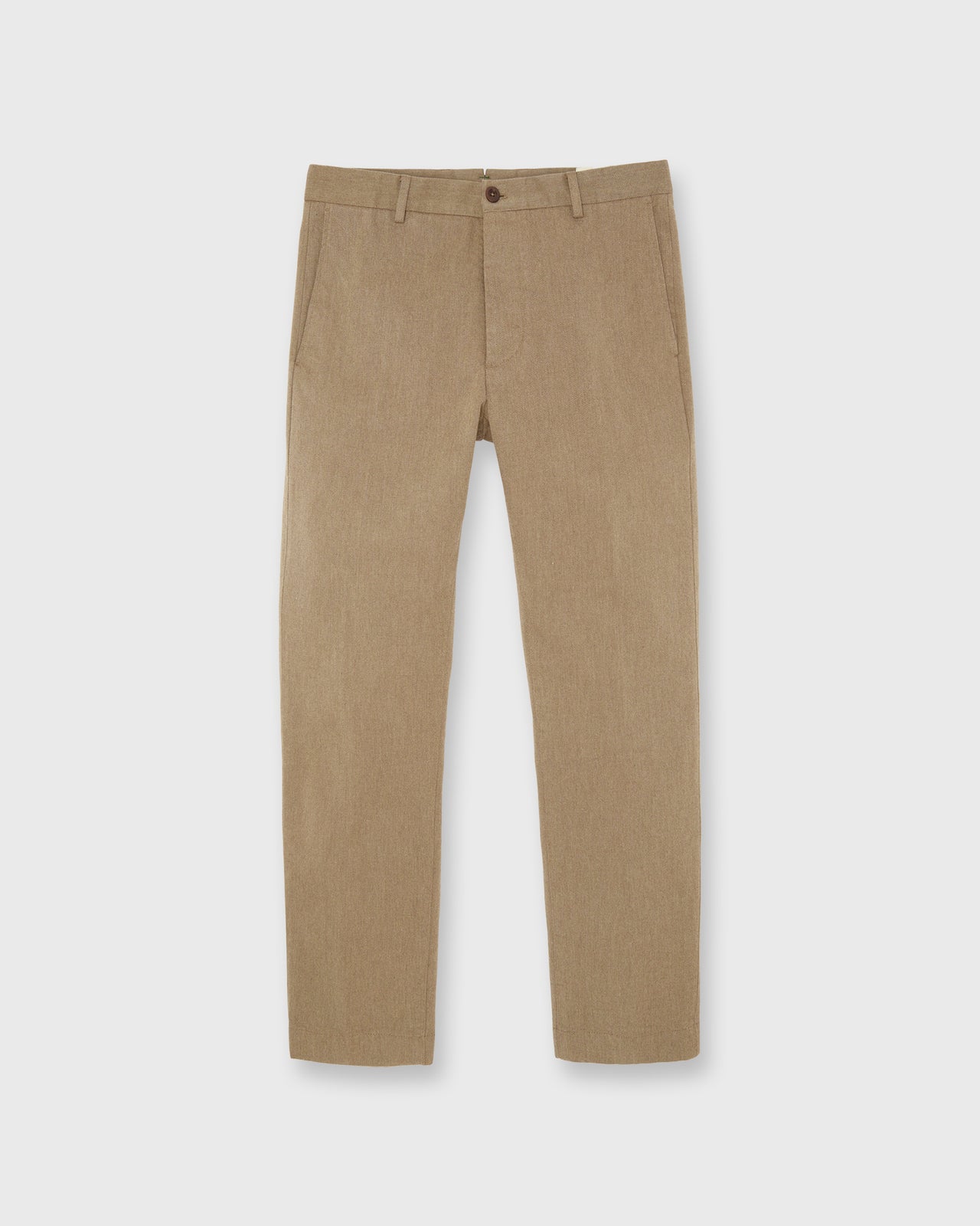 Field Pant in Chocolate/Oat Cavalry Twill