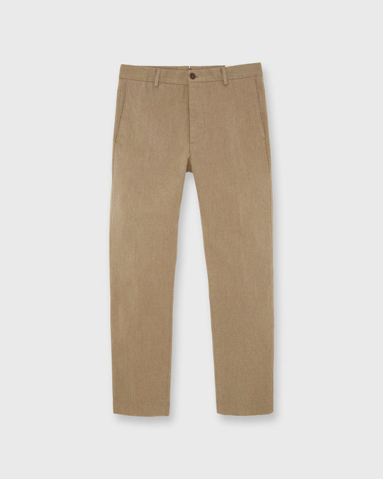 Field Pant in Chocolate/Oat Cavalry Twill
