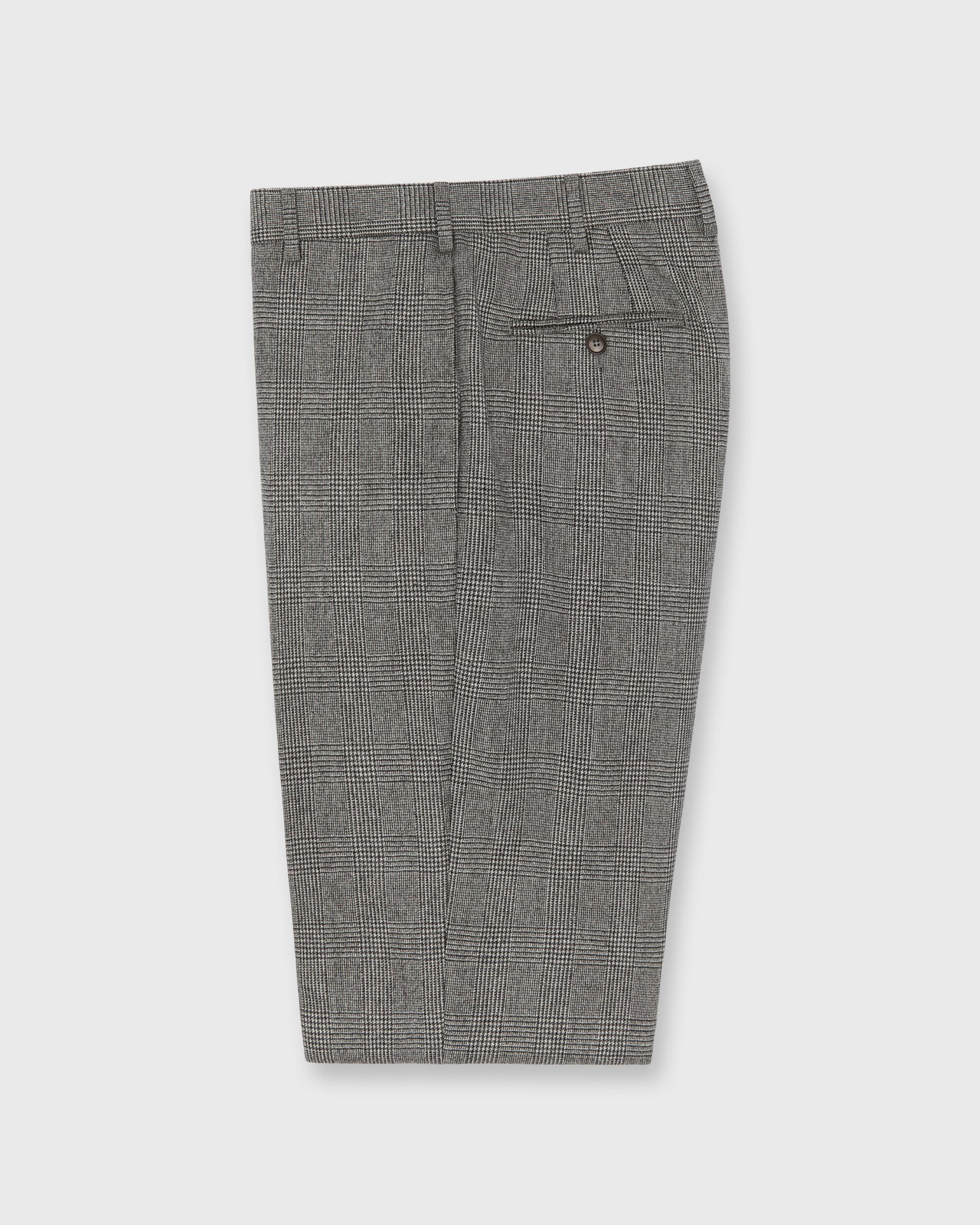Virgil No. 2 Suit in Charcoal/Bone Glen Plaid Flannel