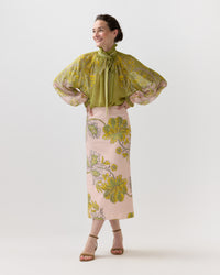 Pencil Skirt in Swathe Placée