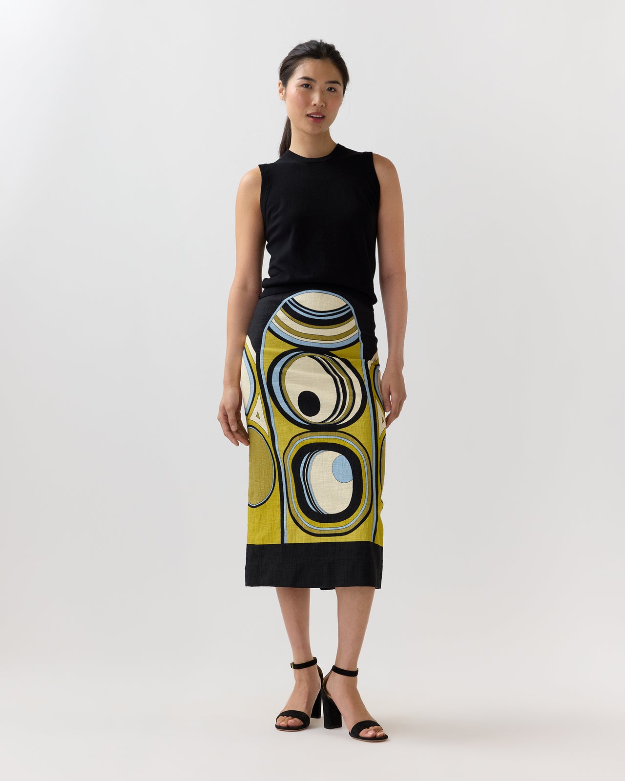 Pencil Skirt in Sanctuary Placée