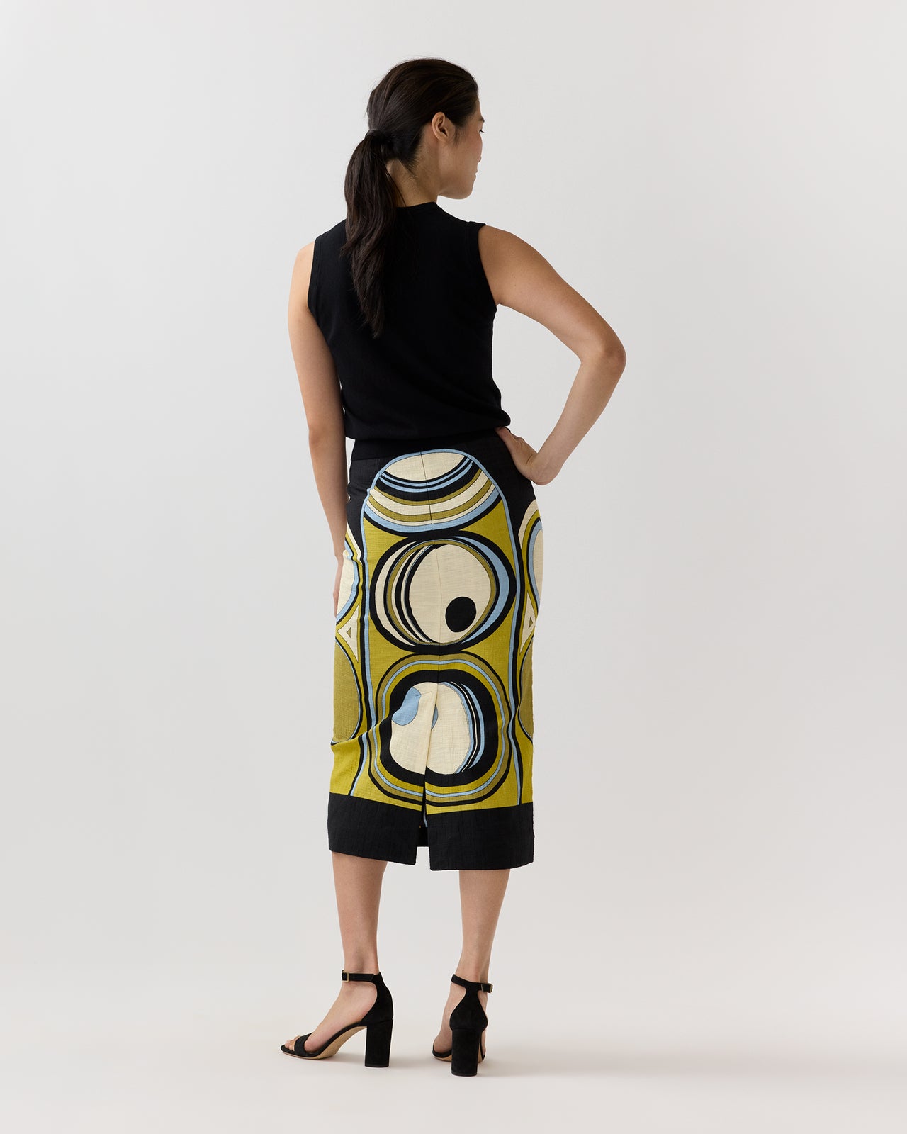 Pencil Skirt in Sanctuary Placée