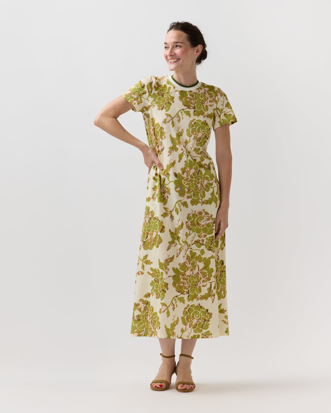 Sporty Swing Dress in Oasis