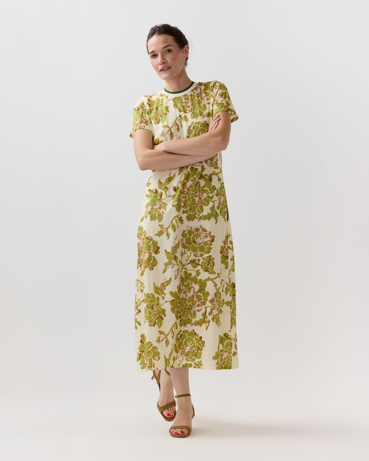 Sporty Swing Dress in Oasis