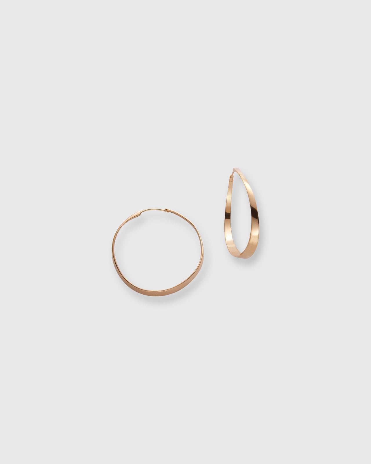 Roma Hoop Earrings in Gold
