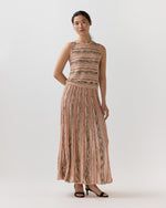 Load image into Gallery viewer, Clio Midi Skirt in Hibiscus
