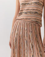 Load image into Gallery viewer, Clio Midi Skirt in Hibiscus
