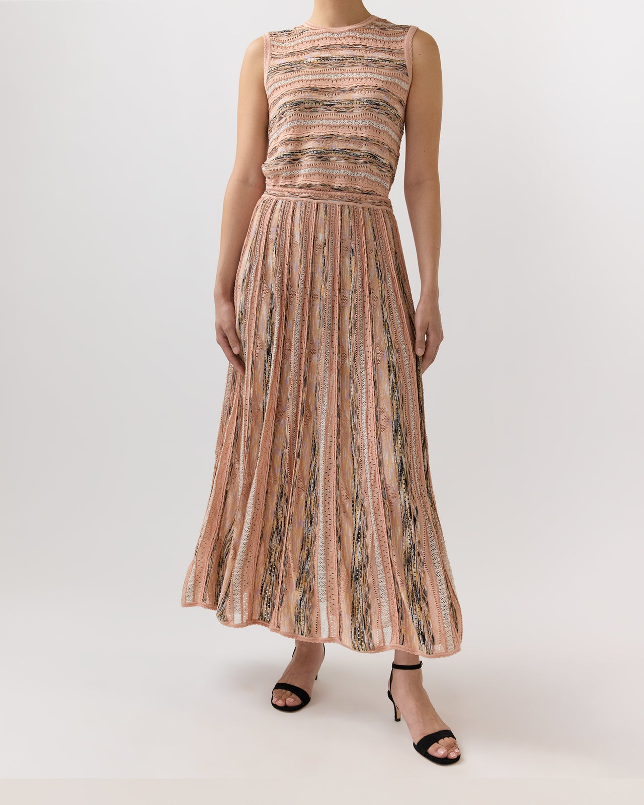Clio Midi Skirt in Hibiscus