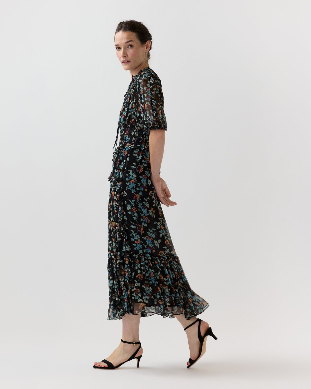 Wren Dress in Nightshade