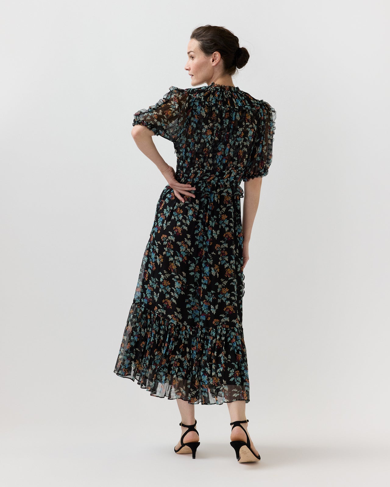 Wren Dress in Nightshade