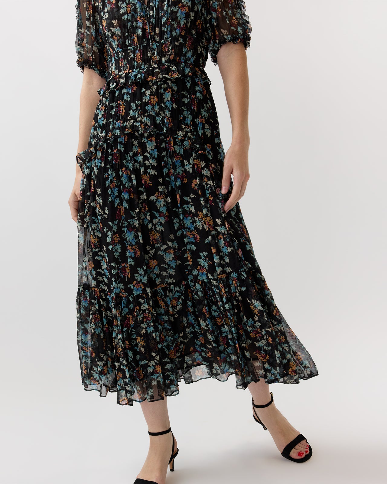 Wren Dress in Nightshade
