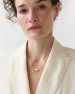 Load image into Gallery viewer, Fish Charm Necklace in Mother Of Pearl
