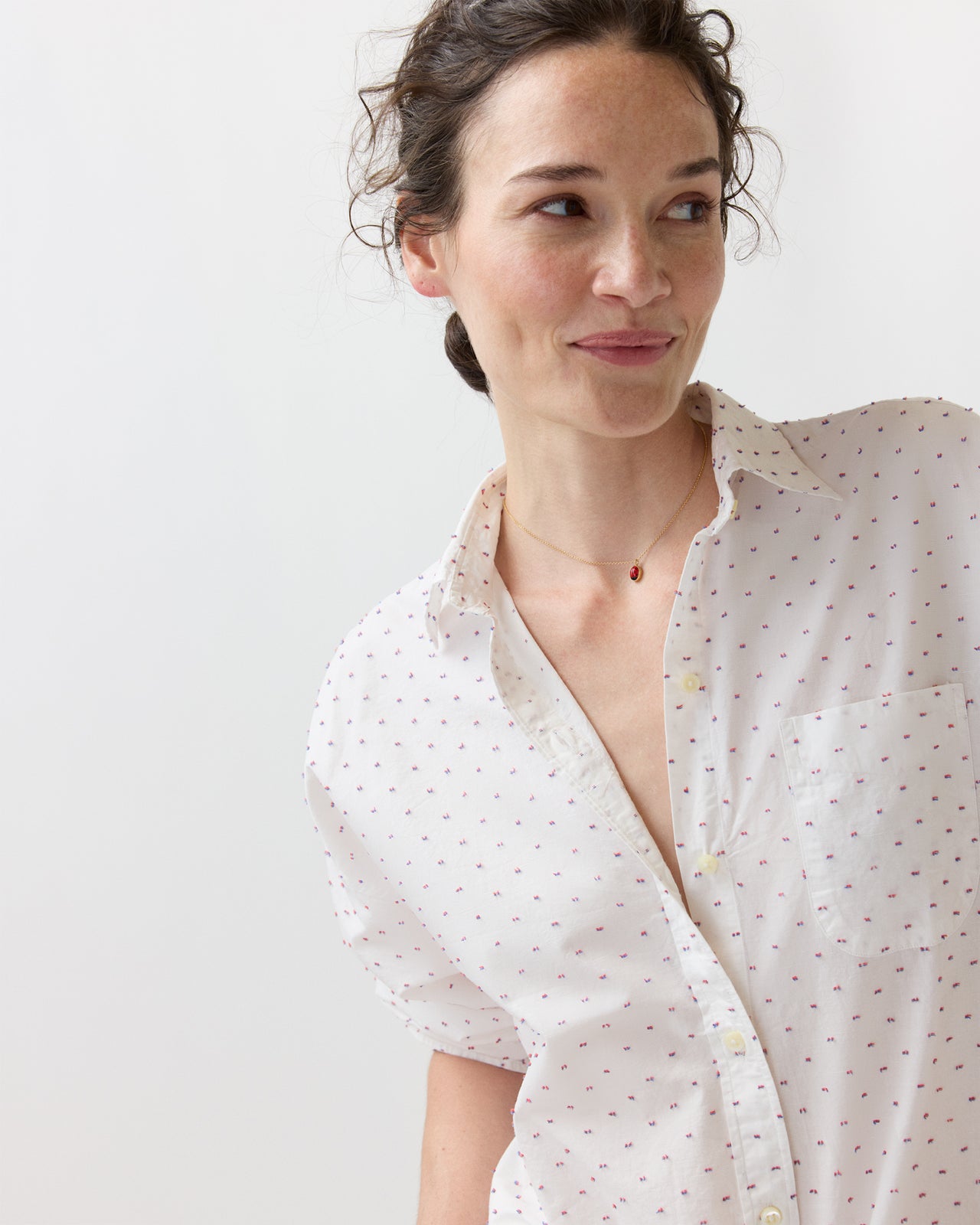 Ladybird Necklace in Red